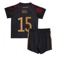 Maglie da calcio Germania Niklas Sule #15 Seconda Maglia Bambino Mondiali 2022 Manica Corta (+ Pantaloni corti)